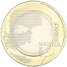 3 евро 2024 года Словения «150 лет со дня рождения Рудольфа Майстера» — Фото №1