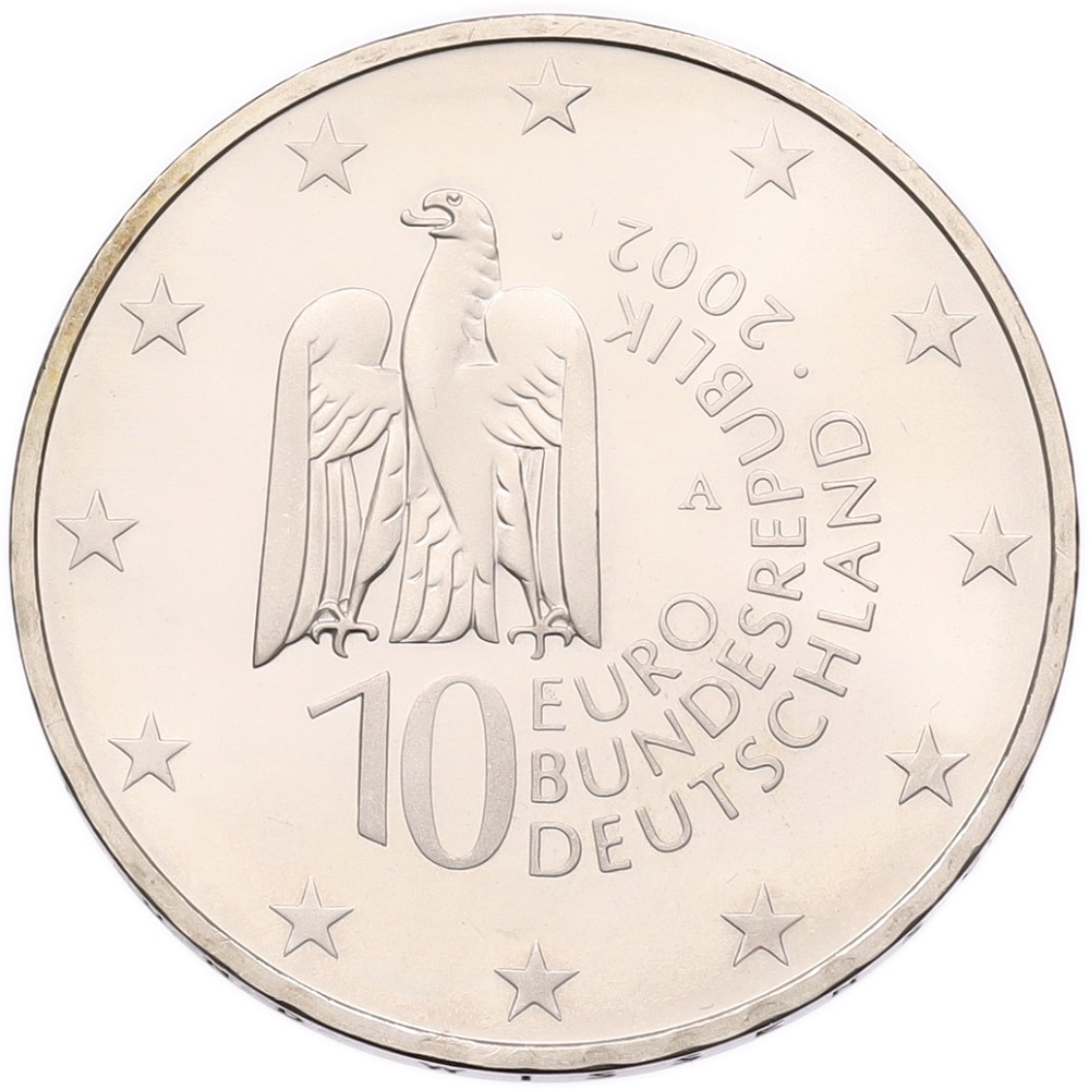 10 евро 2002 года A Германия «Берлинский музей» — Фото №2