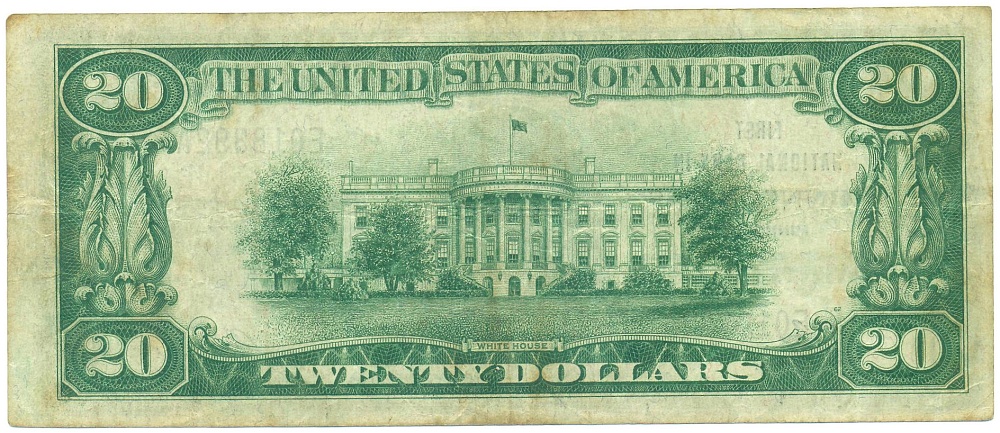20 долларов 1929 года США (Миннесота — Миннеаполис) — Фото №2
