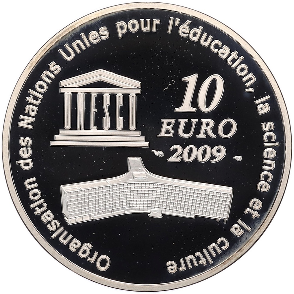 10 евро 2009 года Франция «Всемирное наследие ЮНЕСКО — Московский Кремль» — Фото №2