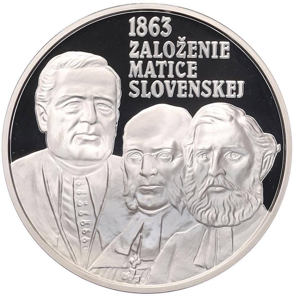 10 евро 2013 года Словакия «150 лет учреждению Матицы словацкой» — Фото №1