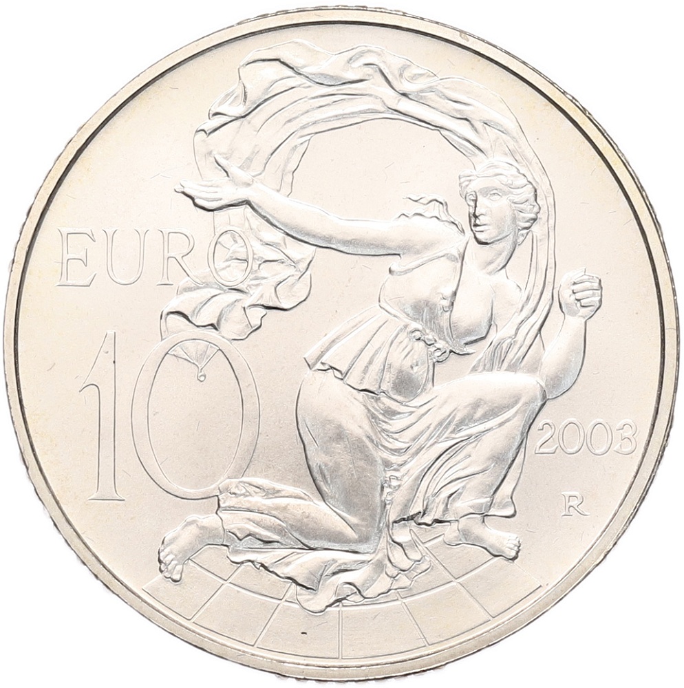 10 евро 2003 года Италия «Люди в Европе» — Фото №1