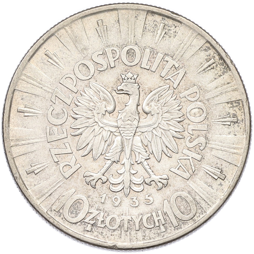 10 злотых 1935 года Польша — Фото №2