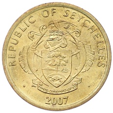 10 центов 2007 года Сейшелы — Фото №2