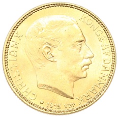 20 крон 1915 года Дания — Фото №2