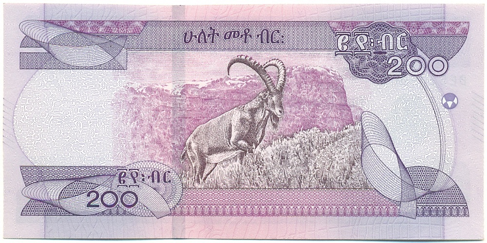 200 быр 2020 года (ЕЕ2012) Эфиопия — Фото №2