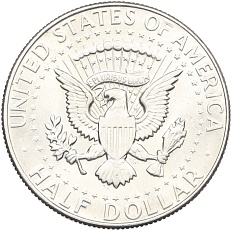 1/2 доллара (50 центов) 1968 года D США — Фото №2