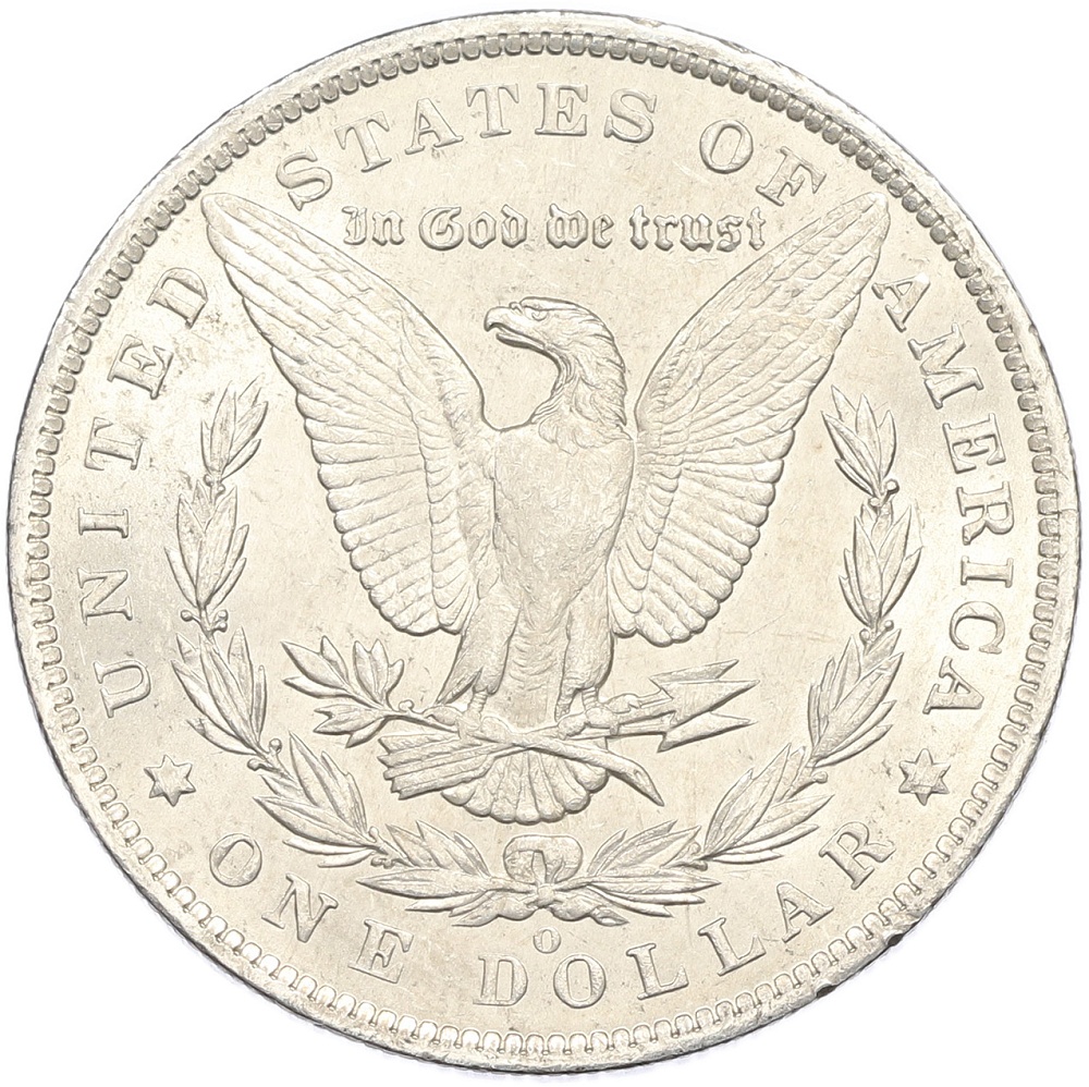 1 доллар 1885 года О США «Доллар Моргана» — Фото №2