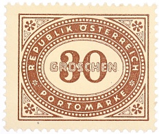 Почтовая марка 30 грошей 1947 года Австрия — Фото №1