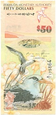 50 долларов 2009 года Бермудские острова — Фото №1