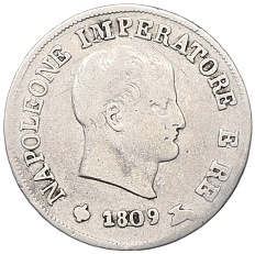 10 сольдо 1809 года М Наполеоновское королевство Италия — Фото №1