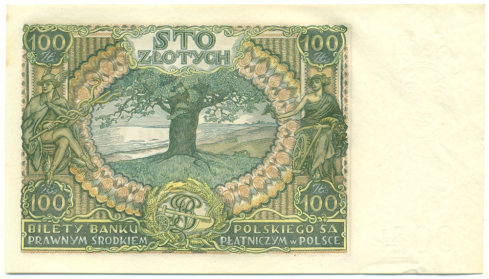100 злотых 1934 года Польша — Фото №2
