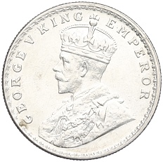 1 рупия 1920 года Британская Индия (Георг V) — Фото №2