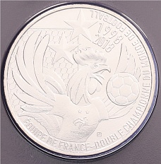 10 евро 2018 года Франция «Франция — Чемпионы мира FIFA» (в блистере) — Фото №1