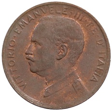 1 чентезимо 1915 года Италия — Фото №2
