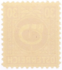 Почтовая марка 30 грошей 1945 года Австрия — Фото №2