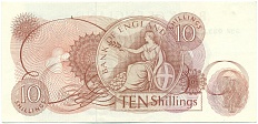 10 шиллингов 1966 года Великобритания (Банк Англии) — Фото №2