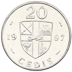 20 седи 1997 года Гана — Фото №1