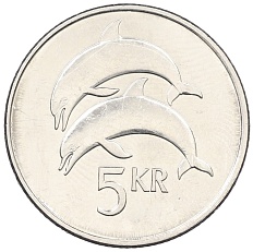 5 крон 2007 года Исландия — Фото №1