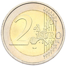 2 евро 2001 года Монако — Фото №2