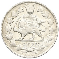 2000 динаров 1911 года (AH 1329) Иран — Фото №1