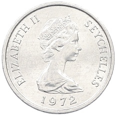 1 цент 1972 года Сейшелы «ФАО» — Фото №2