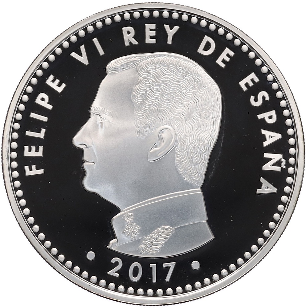 10 евро 2017 года Испания «Чемпионат мира по футболу 2018, Россия» — Фото №2