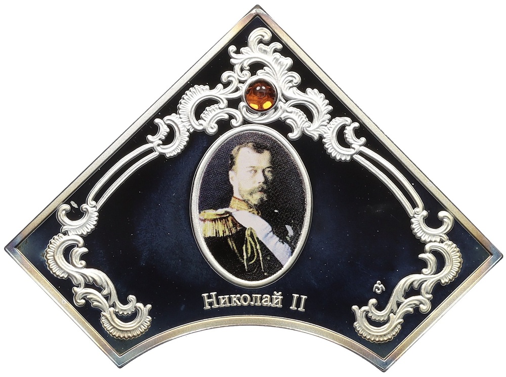 2 доллара 2012 года Ниуэ «Царское Село — Николай II» — Фото №1