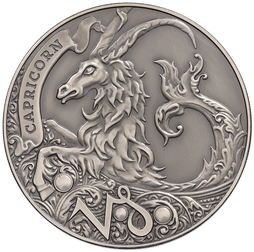 1 рубль 2014 года Белоруссия «Знаки зодиака — Козерог» — Фото №1