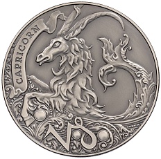 1 рубль 2014 года Белоруссия «Знаки зодиака — Козерог» — Фото №1