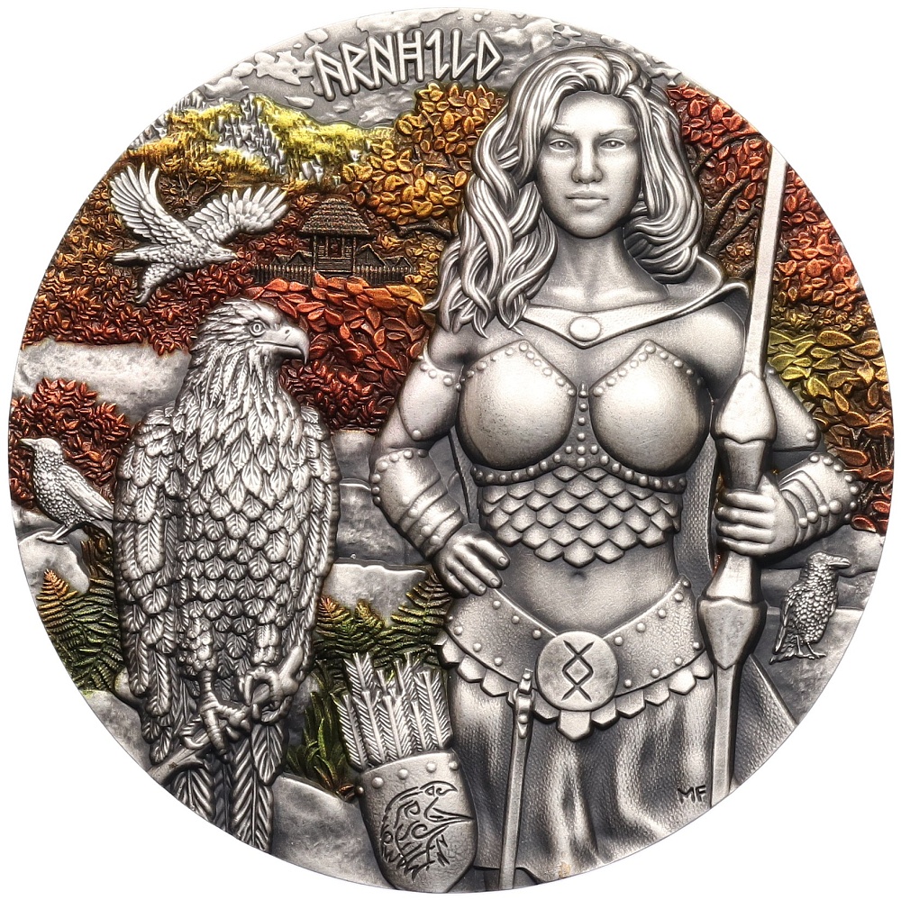 10 марок 2025 года Германия «Валькирия — Арнхильд» (Цветное покрытие) — Фото №1