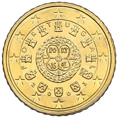 50 евроцентов 2002 года Португалия — Фото №1