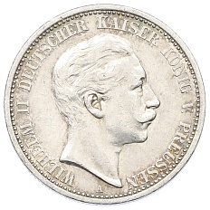 2 марки 1908 года Германия (Пруссия) — Фото №1