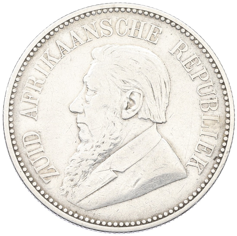 2 1/2 шиллинга 1897 года Южно-Африканская республика (Трансвааль) — Фото №2