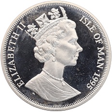 1 крона 1995 года Остров Мэн «Изобретения современного мира — Фокс Тальбот, фотография» — Фото №2