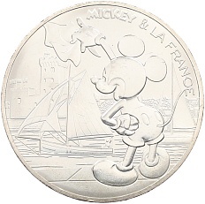10 евро 2018 года Франция «Микки Маус и Франция — Ла-Рошель» — Фото №1