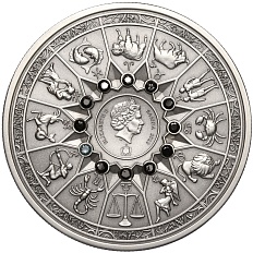 5 долларов 2022 года Самоа «12 Олимпийских богов в зодиаке — Артемида и Стрелец» — Фото №2