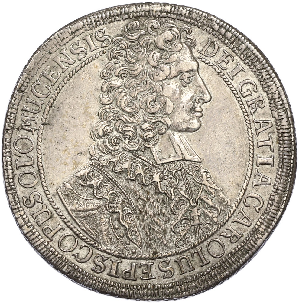 1 талер 1707 года Оломоуц (Карл III Иосиф Лотарингский) — Фото №1