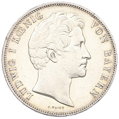 2 талера 1842 года Бавария «Брак наследного Принца Баварии и Мари» — Фото №2