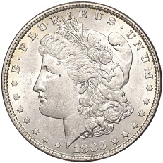 1 доллар 1883 года США — Фото №1