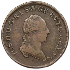 1 крейцер 1781 года А Австрия — Фото №2