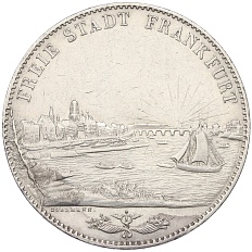 2 талера 1841 года Франкфурт — Фото №1