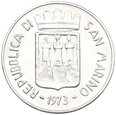 500 лир 1973 года Сан-Марино — Фото №2