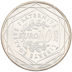 10 евро 2012 года Франция «Регионы Франции — Корсика» — Фото №2