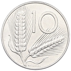 10 лир 1997 года Италия — Фото №2