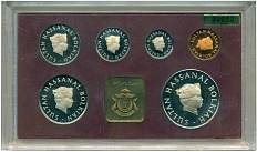 Годовой набор монет 1985 года Бруней — Фото №2