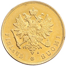 10 марок 1882 года Русская Финляндия — Фото №2