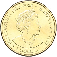1 доллар 2023 года Австралия «Большие австралийские вещи – большая сорока» — Фото №2