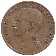 2 чентезимо 1917 года Италия — Фото №2
