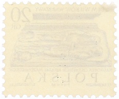 Почтовая марка 20 грошей 1965 года Польша — Фото №2